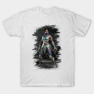 Mortal Kombat 11 Jade Print - 47211445 T-Shirt